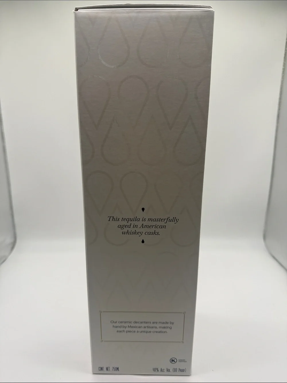 Clase Azul Reposado 750ml Tequila Bottle in Box . Empty Bottle